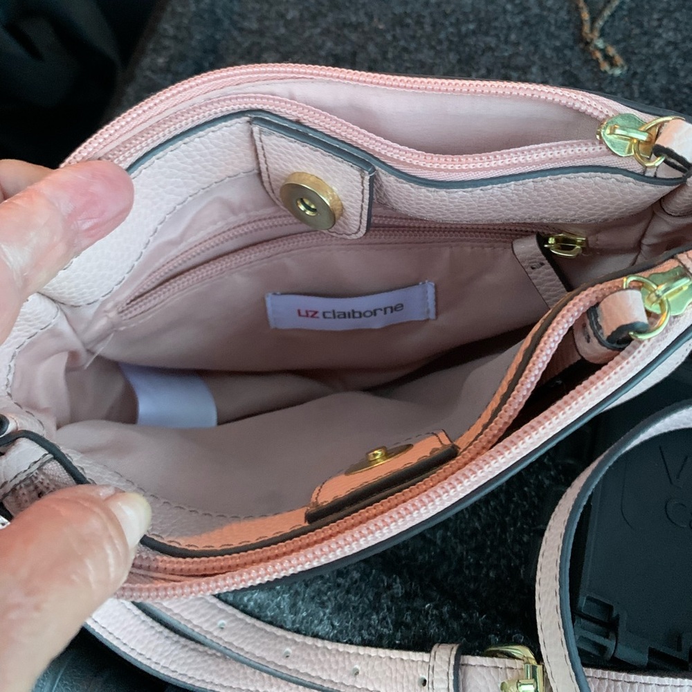 Liz Claiborne small pink purse, nice,very clean,well taken care of